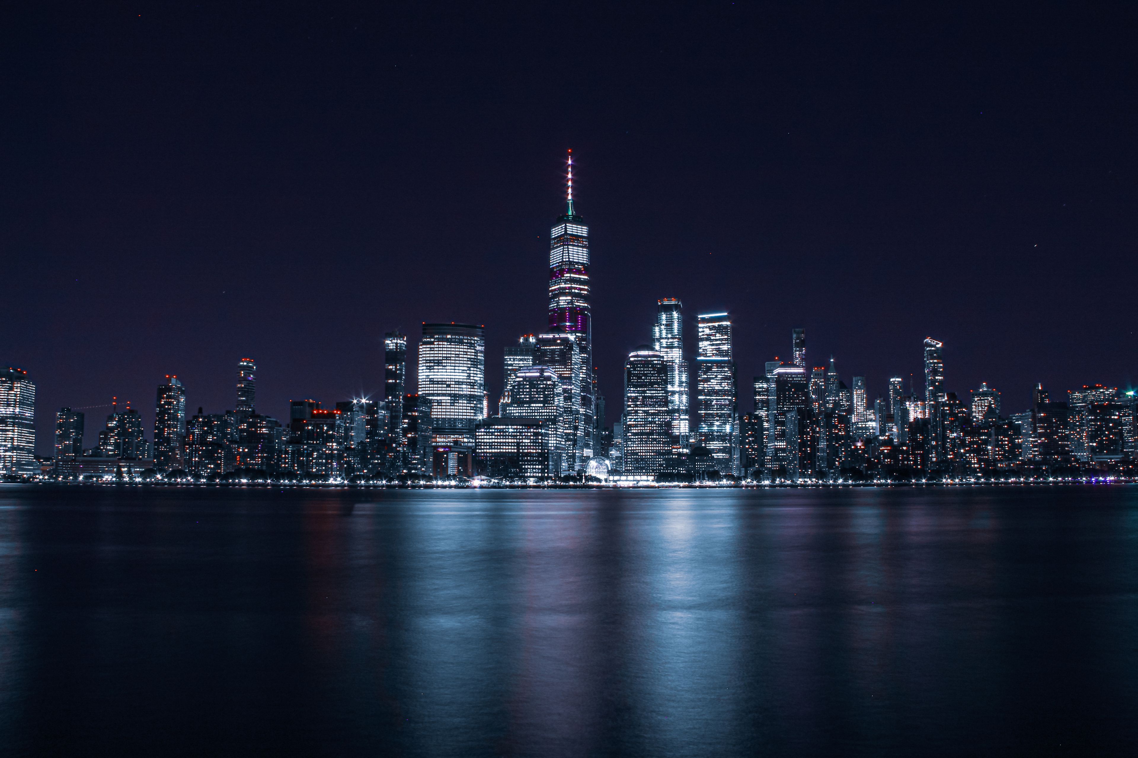 View at night from J-Owen-Grundy-Park