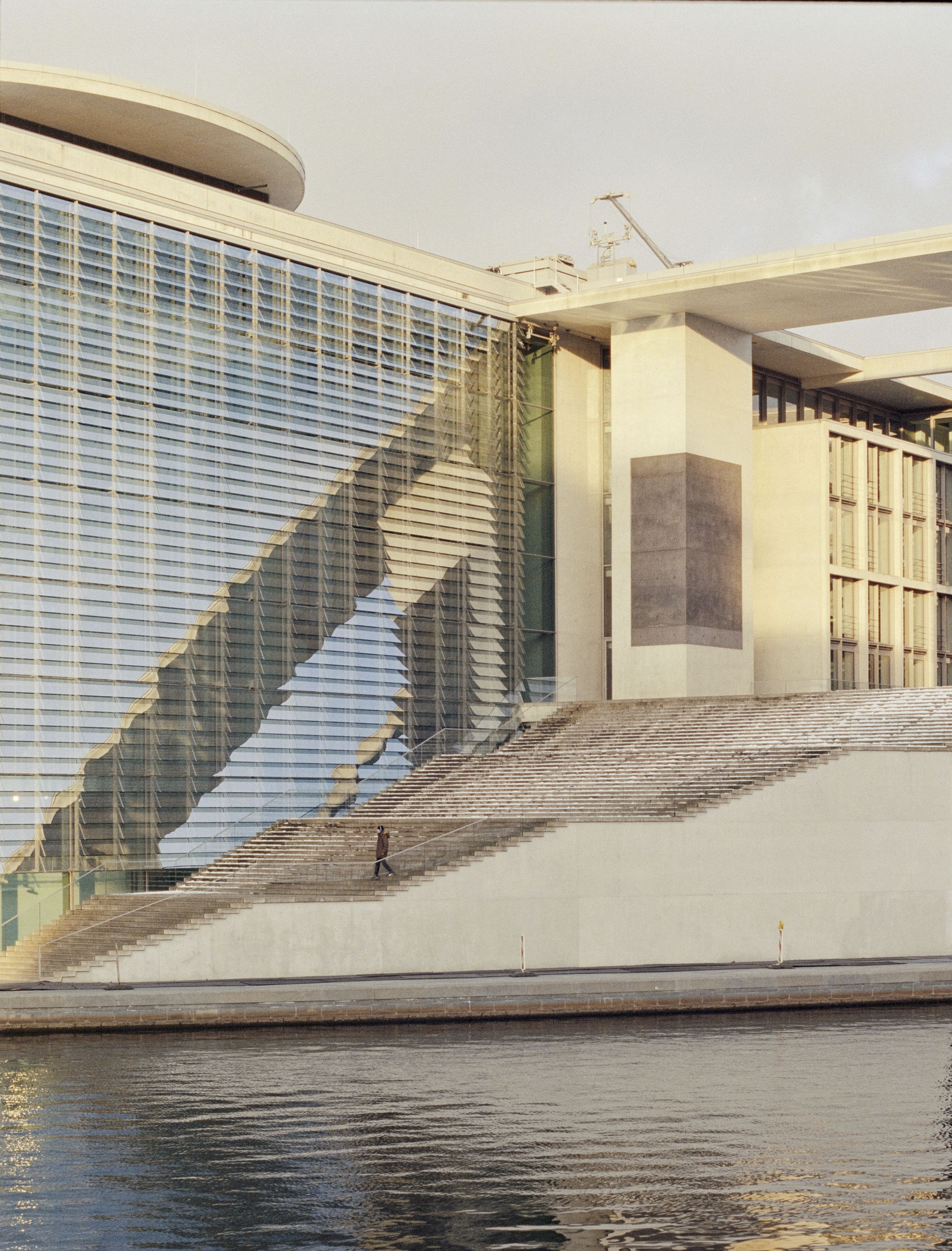 Stairs near the Reichstag