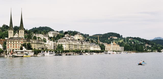View over Lucerne