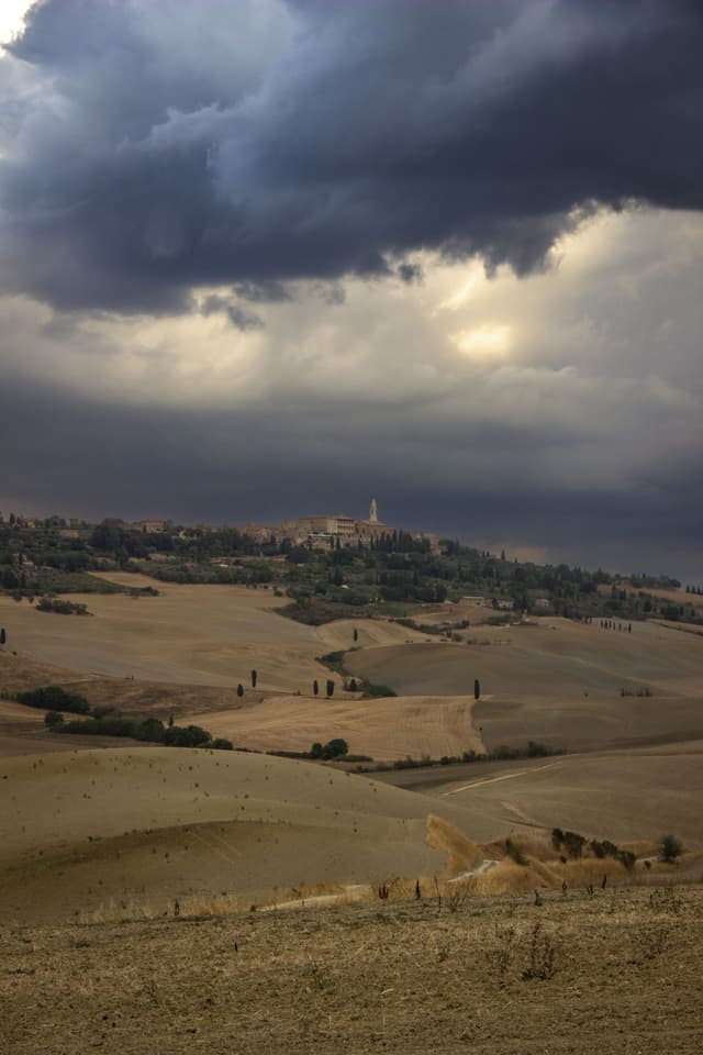 Clouds over Siena