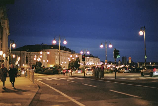 Lamps in Triest